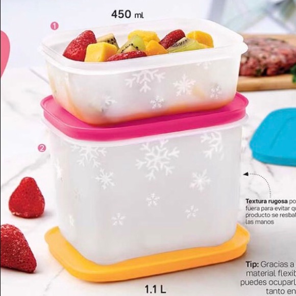 Tupperware Set of 2 Freeze It Starter Conteiner - Picture 7 of 8